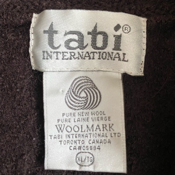 Virgin wool cardigan shacket - Picture 6 of 7